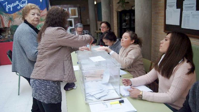 El 26 de junio habr 81 votantes ms que en las elecciones de noviembre en Totana